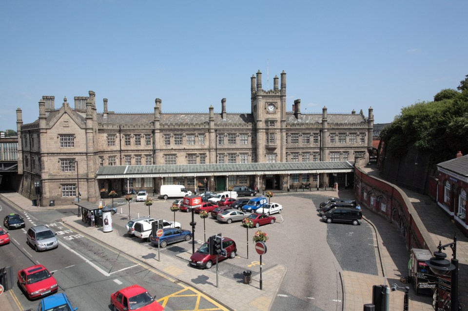 Shrewsbury Railway Station.