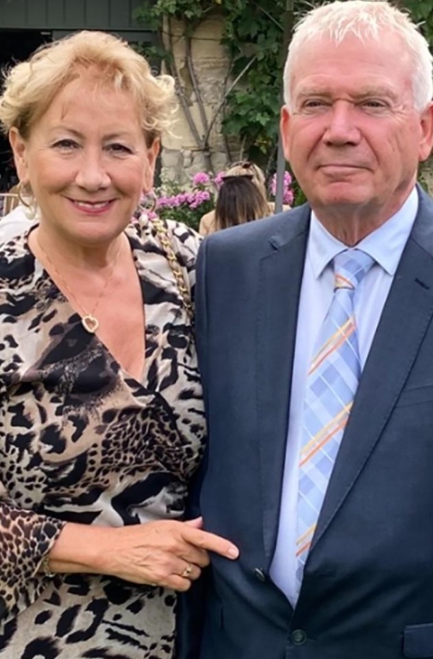 Photo of a senior couple.