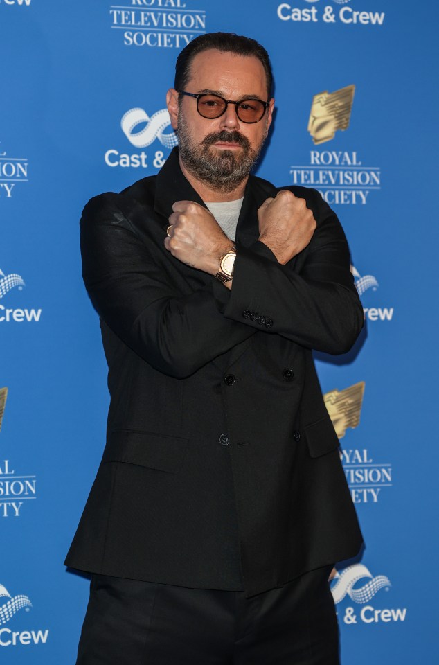 Danny Dyer at the Royal Television Society Programme Awards.