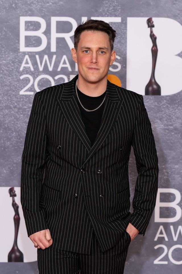 Chris Stark at the BRIT Awards.