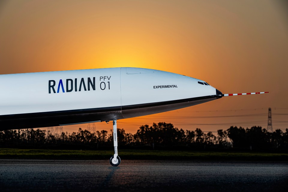 Radian One Spaceplane Scale Model Shoot held on Thursday, 19 September, 2024 at Al Lisaili RC Flying Field, Dubai, United Arab Emirates