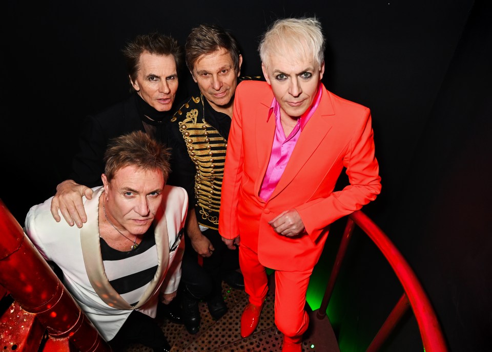 Duran Duran band members at an event.