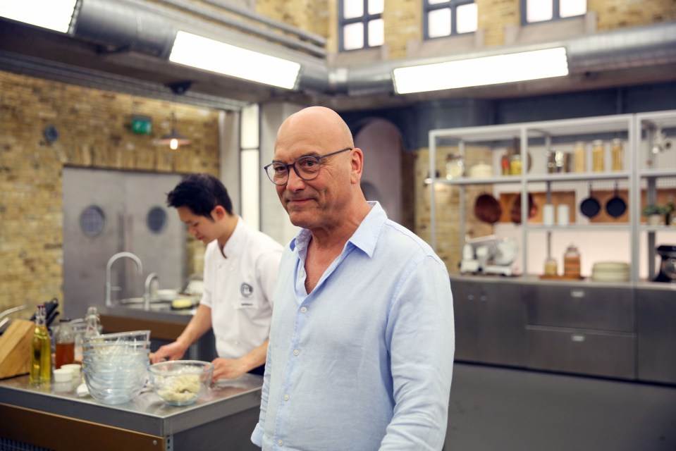 Gregg Wallace on the set of MasterChef: The Professionals.