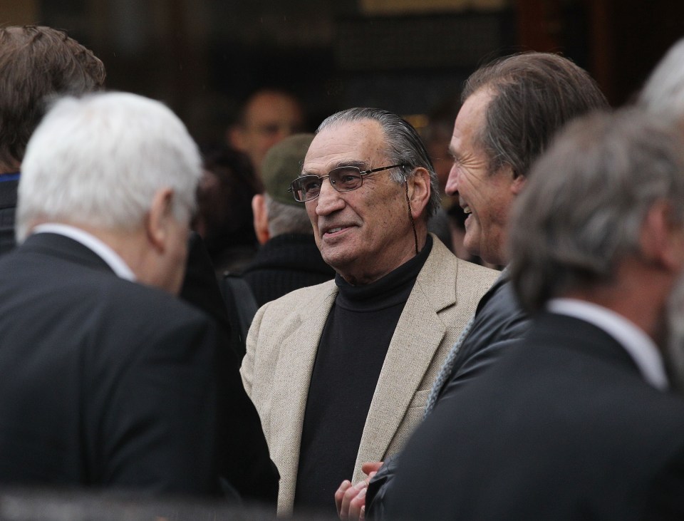 Gerard Kennedy at Bill Hunter's memorial service.