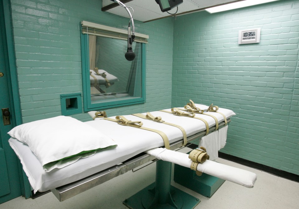 Texas execution chamber.