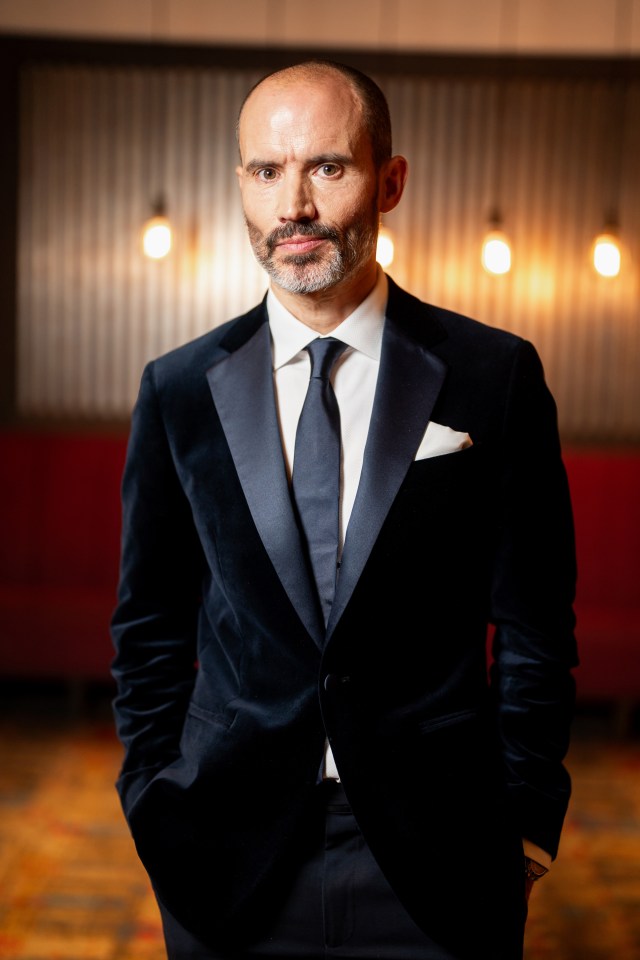 Andrew Cotter at the 2024 BAFTA Scotland Awards.