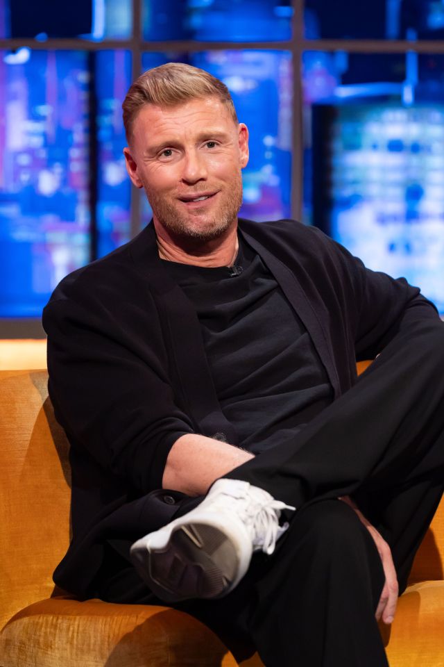Freddie Flintoff on The Jonathan Ross Show.