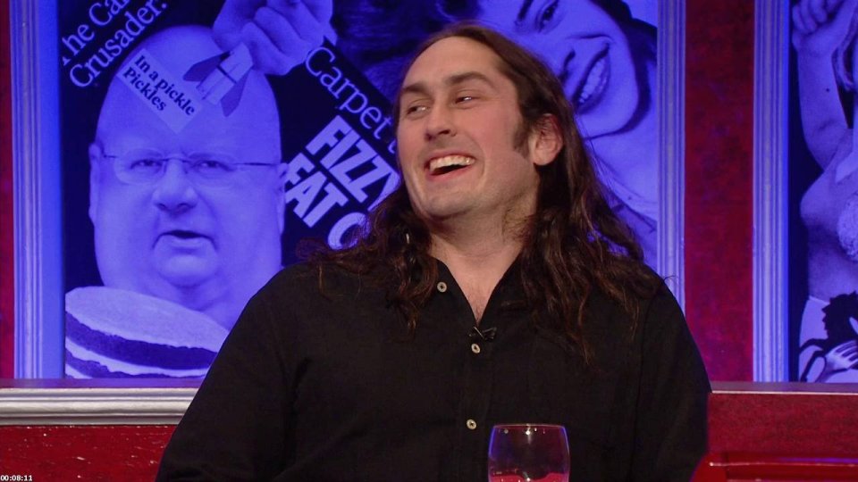 Ross Noble on BBC's Have I Got News For You.