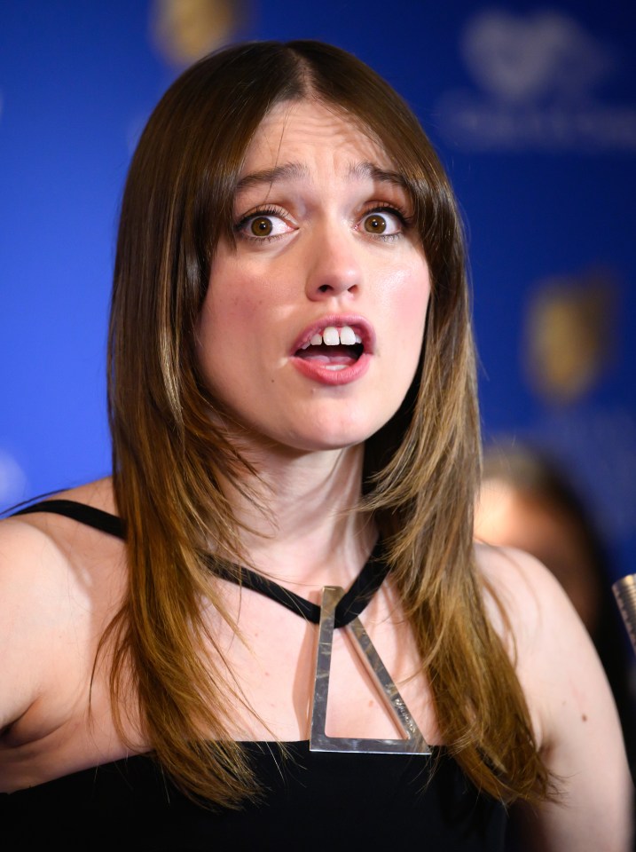 Aimee Lou Wood at the Royal Television Society Programme Awards.