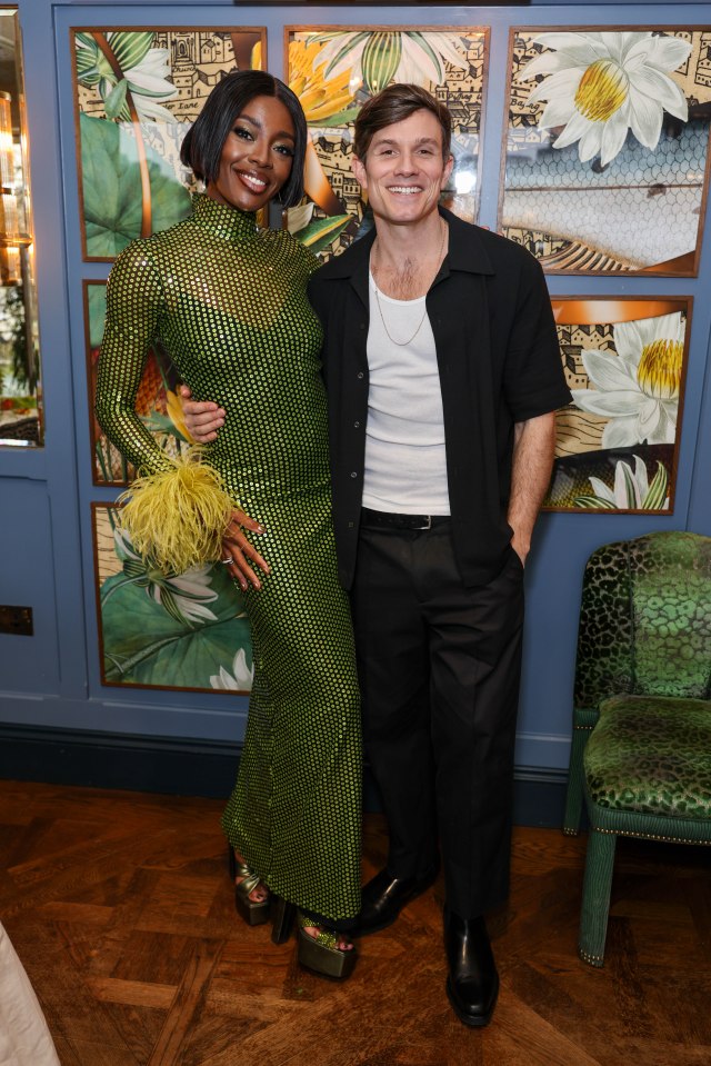 AJ Odudu and Will Best at an event.