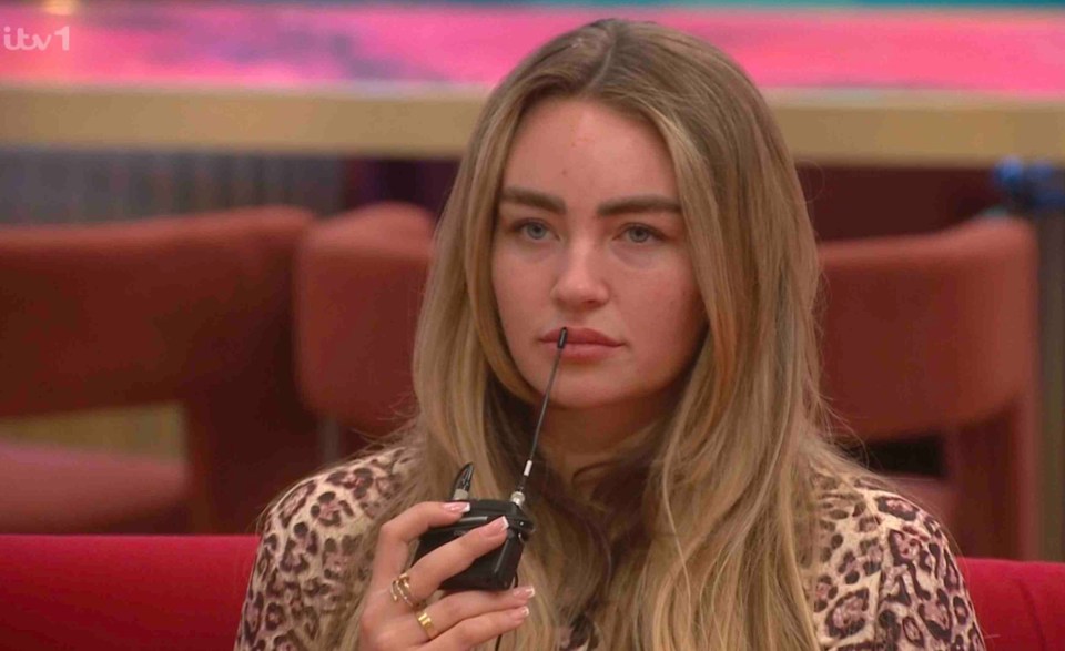 Ella Rae Wise on ITV1's Celebrity Big Brother.