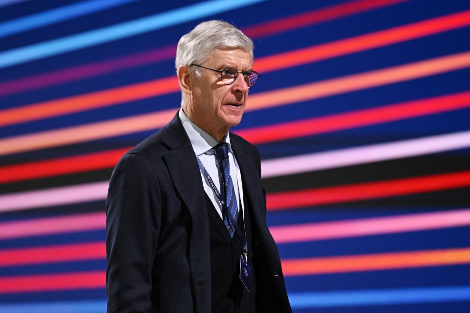 Arsene Wenger, FIFA Chief of Global Football Development, at the UEFA Congress.