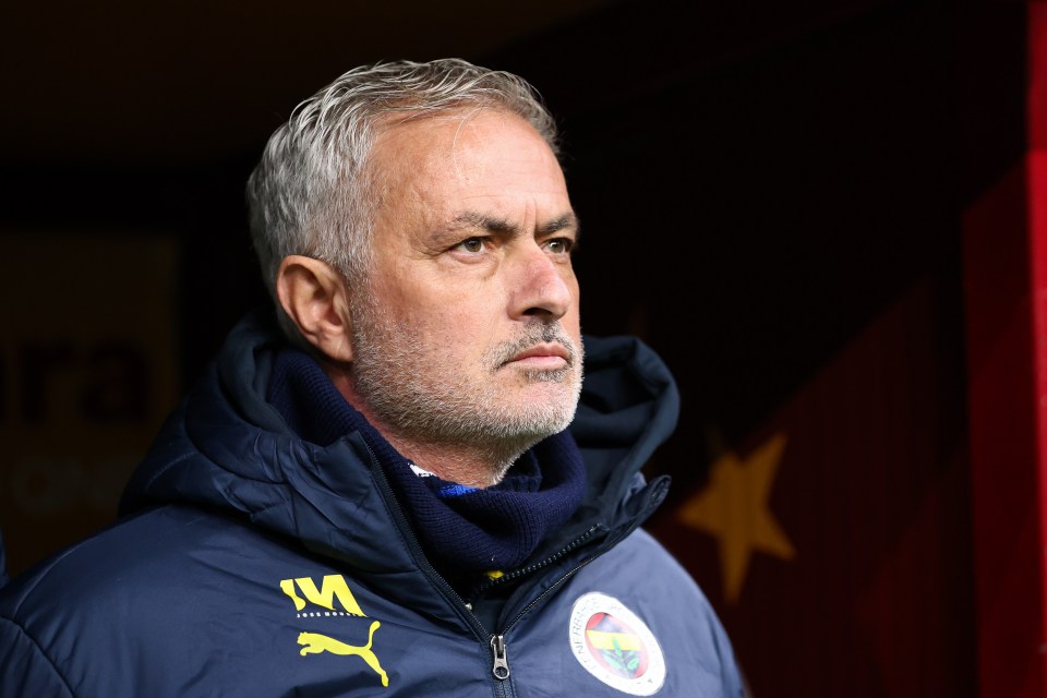 Jose Mourinho, head coach of Fenerbahce.
