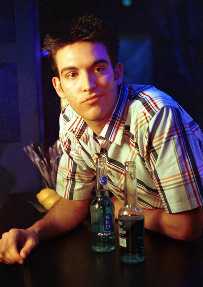 Kevin Sacre as Dennis in an ITV Archive photo.
