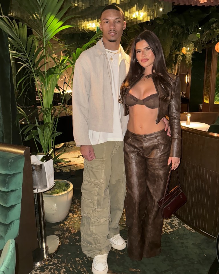 Matilda Draper and Roman Hackett on a date night.