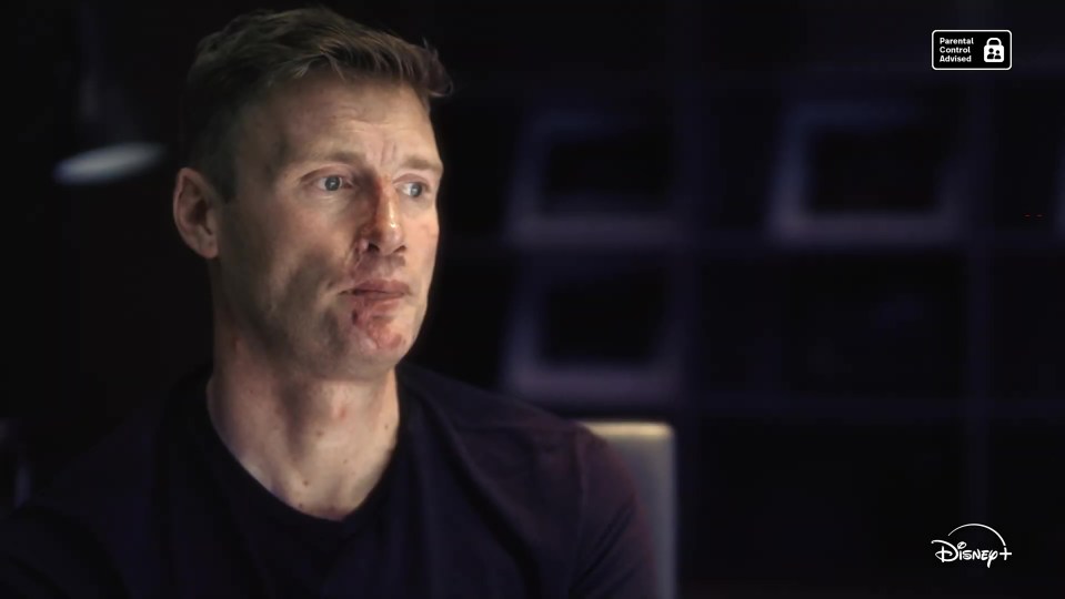 Flintoff trailer: man speaking.  Parental guidance advised.