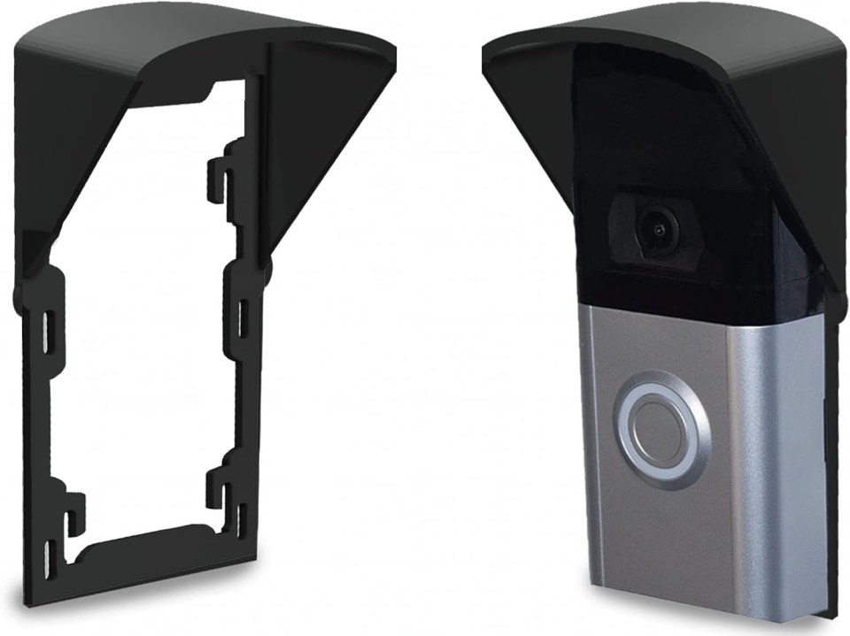 Rain cover for Ring doorbell.
