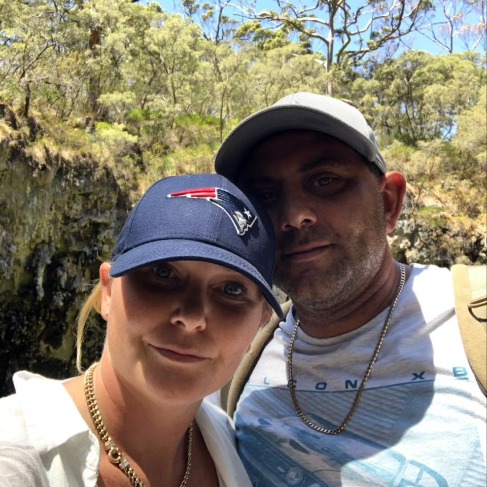 Virginia Roberts Giuffre and her husband Robert.