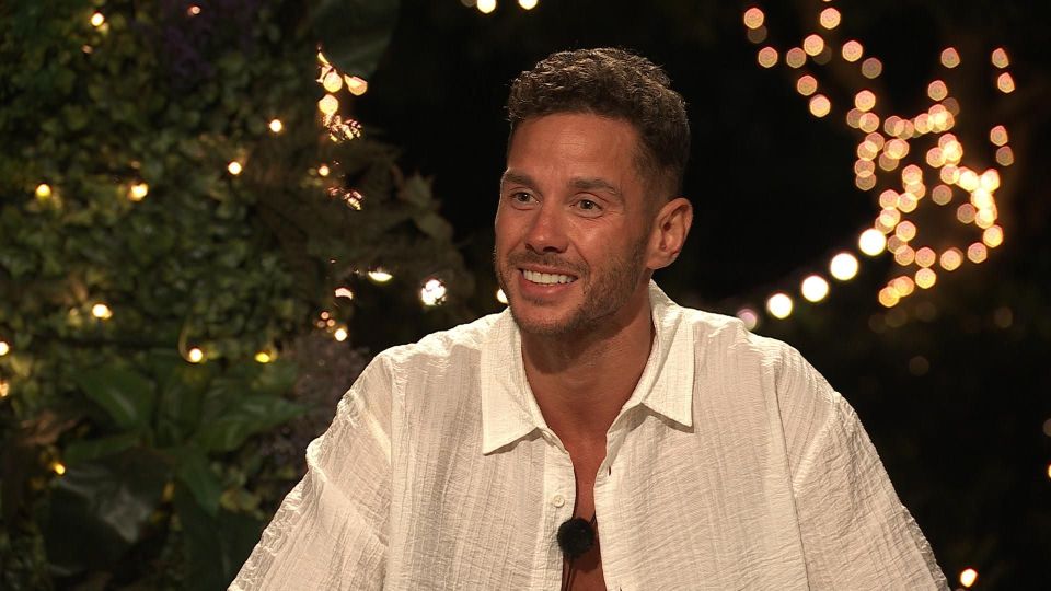 Scott Thomas on Love Island: All Stars.