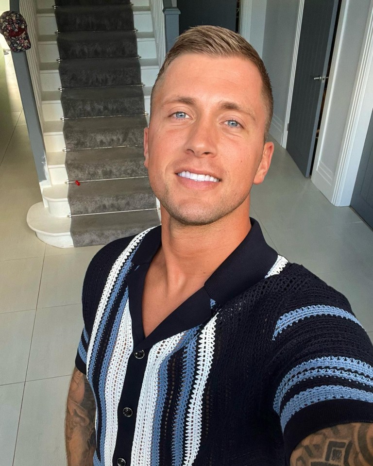 Selfie of Dan Osborne wearing a striped knit shirt.