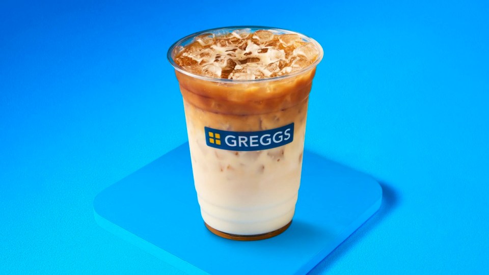 Greggs iced latte.