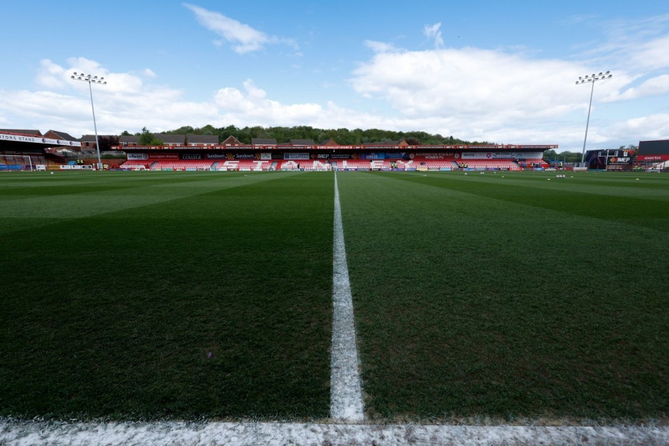 EDITORIAL USE ONLY No use with unauthorised audio, video, data, fixture lists, club/league logos or "live" services. Online in-match use limited to 120 images, no video emulation. No use in betting, games or single club/league/player publications. Mandatory Credit: Photo by Phil Bryan/REX/Shutterstock (15280186g) A general view of the Wham Stadium Accrington Stanley v Chesterfield, EFL Sky Bet League Two, Football, Wham Stadium, Accrington, UK - 03 May 2025