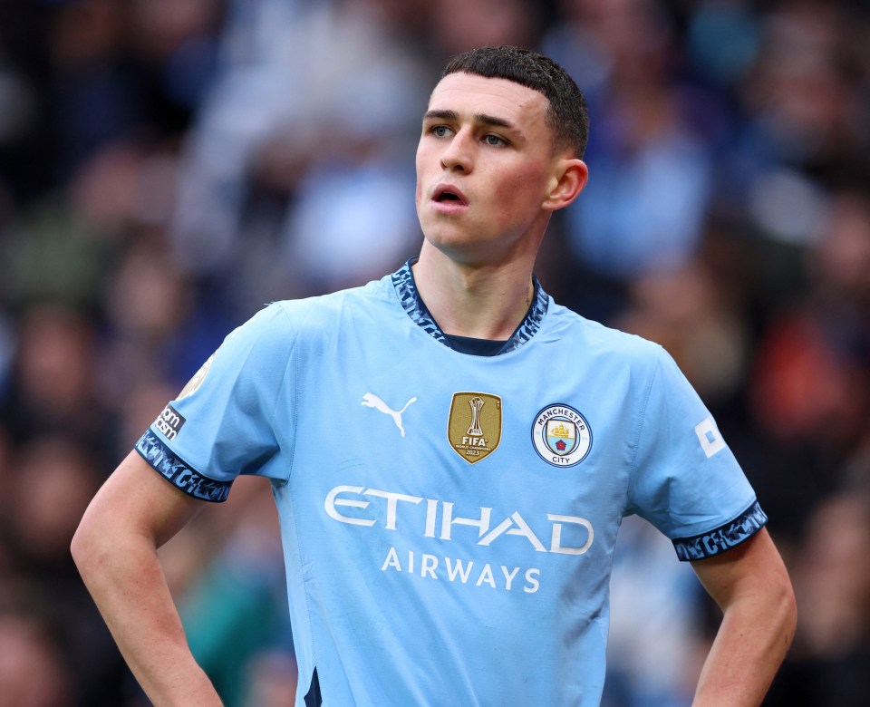 Phil Foden of Manchester City.