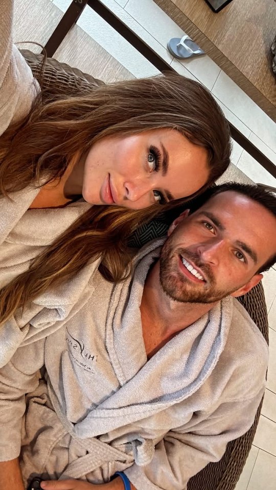 Ronnie Vint and Harriett Blackmore on a date.