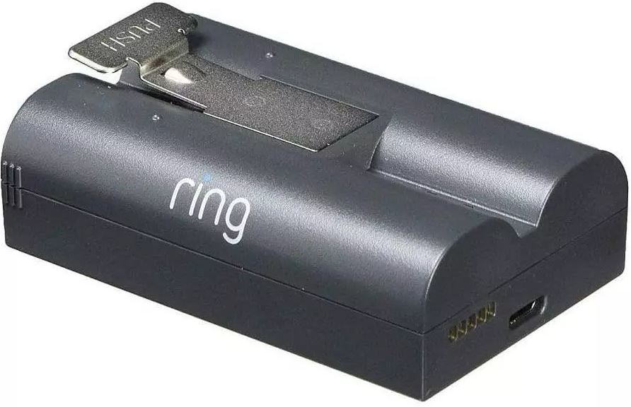 Ring Doorbell quick release battery pack.