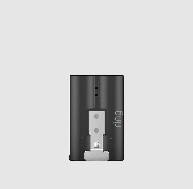 Ring Doorbell quick release battery pack.