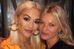 Rita Ora and Kate Moss together.