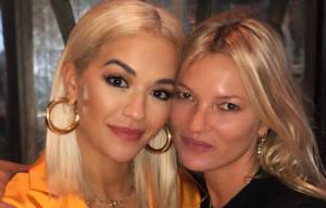 Rita Ora and Kate Moss together.