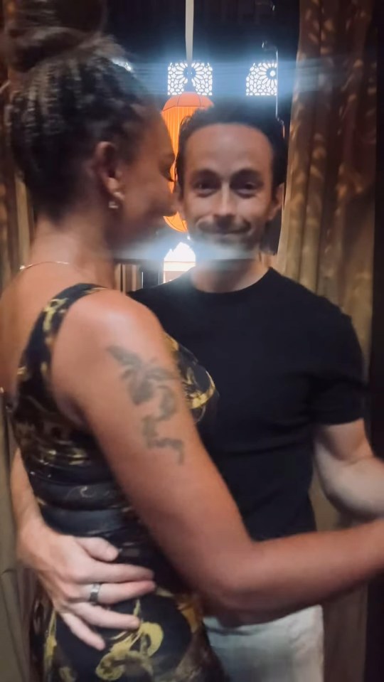 Mel B and Rory McPhee on a date night.