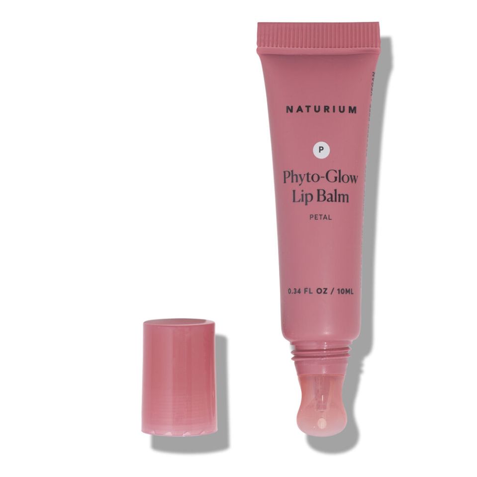 Naturium Phyto-Glow Lip Balm in Petal.