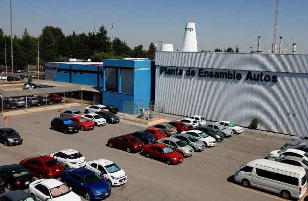 Stellantis assembly plant in Toluca, Mexico.