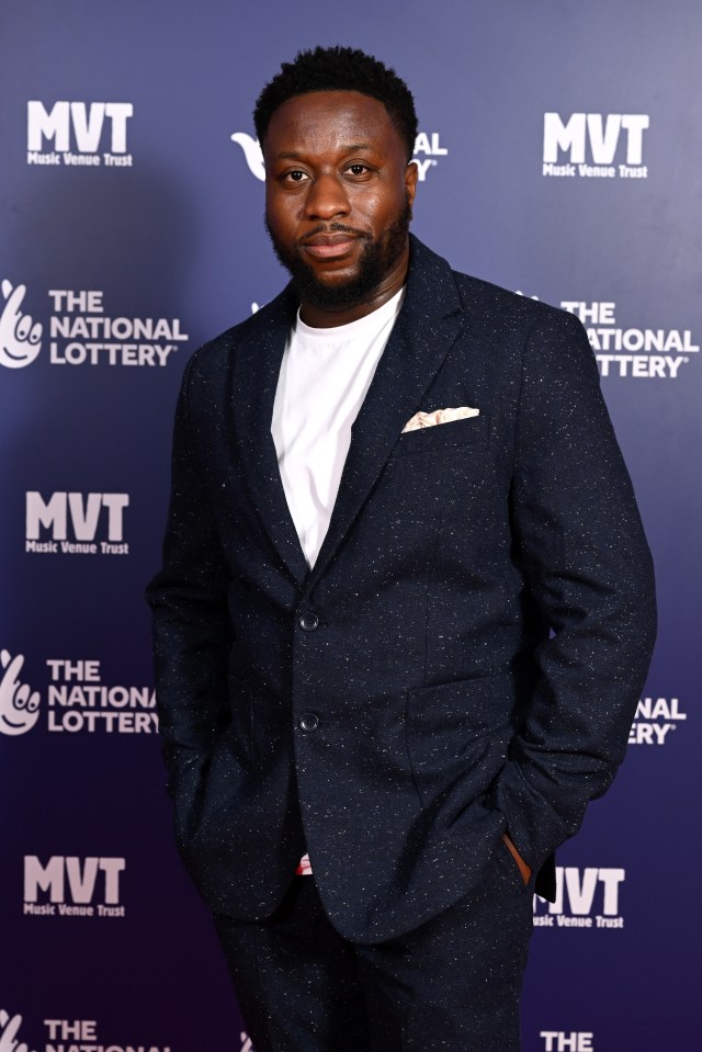 Babatunde Aléshé at The National Lottery's Big Bash.