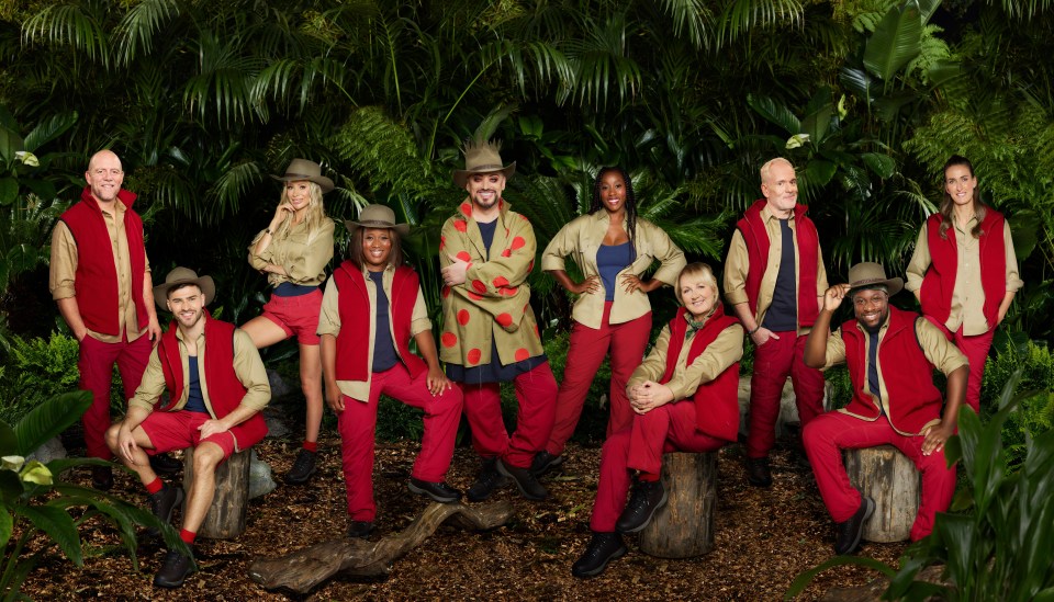 "I'm a Celebrity...Get Me Out of Here!" contestants.