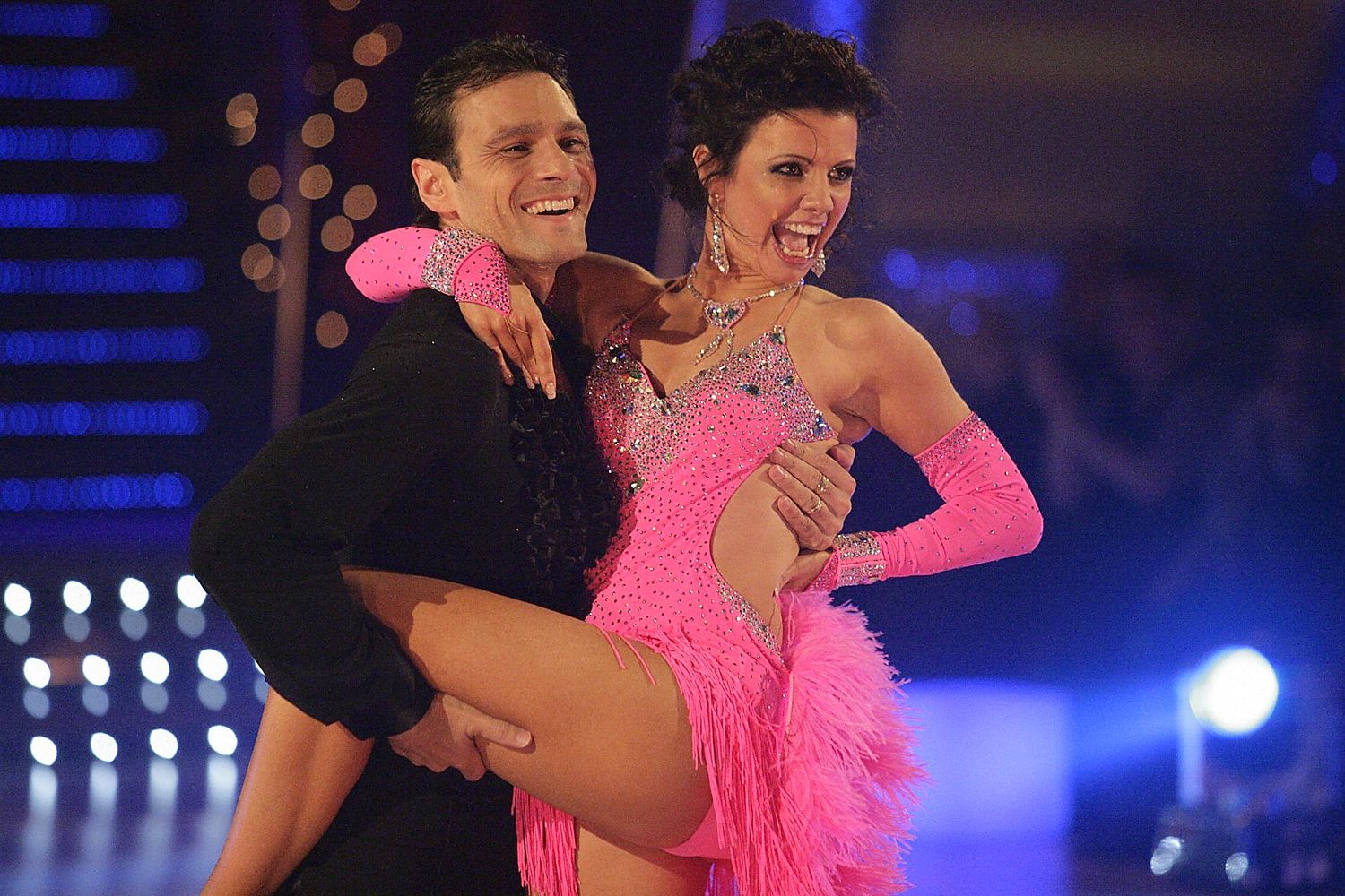 Mark shows his winning moves on Strictly