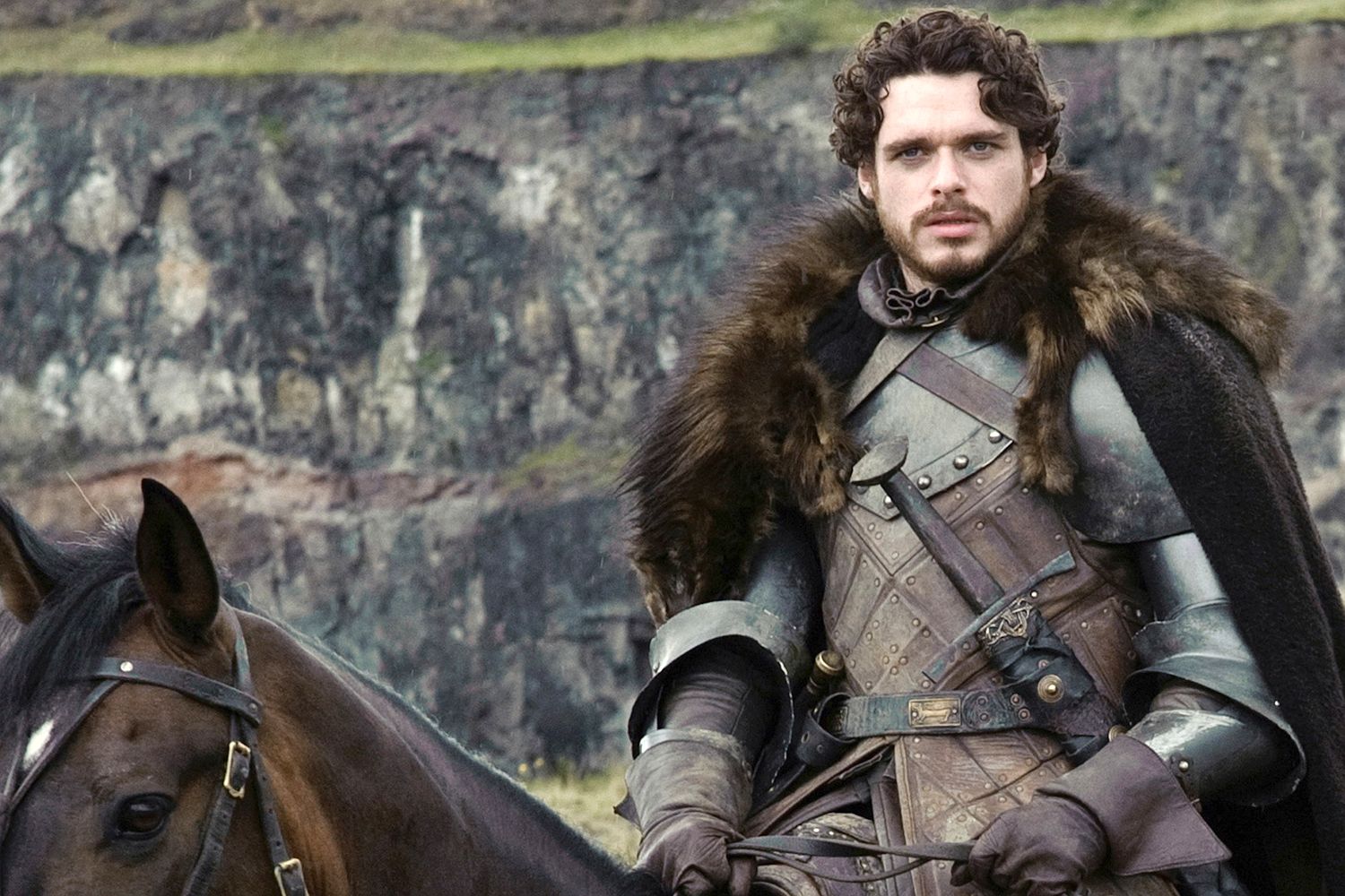 Jenna's fella as Game of Thrones' Robb Stark...