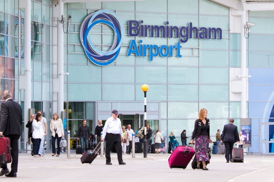 Flight had travelled from Birmingham Airport 