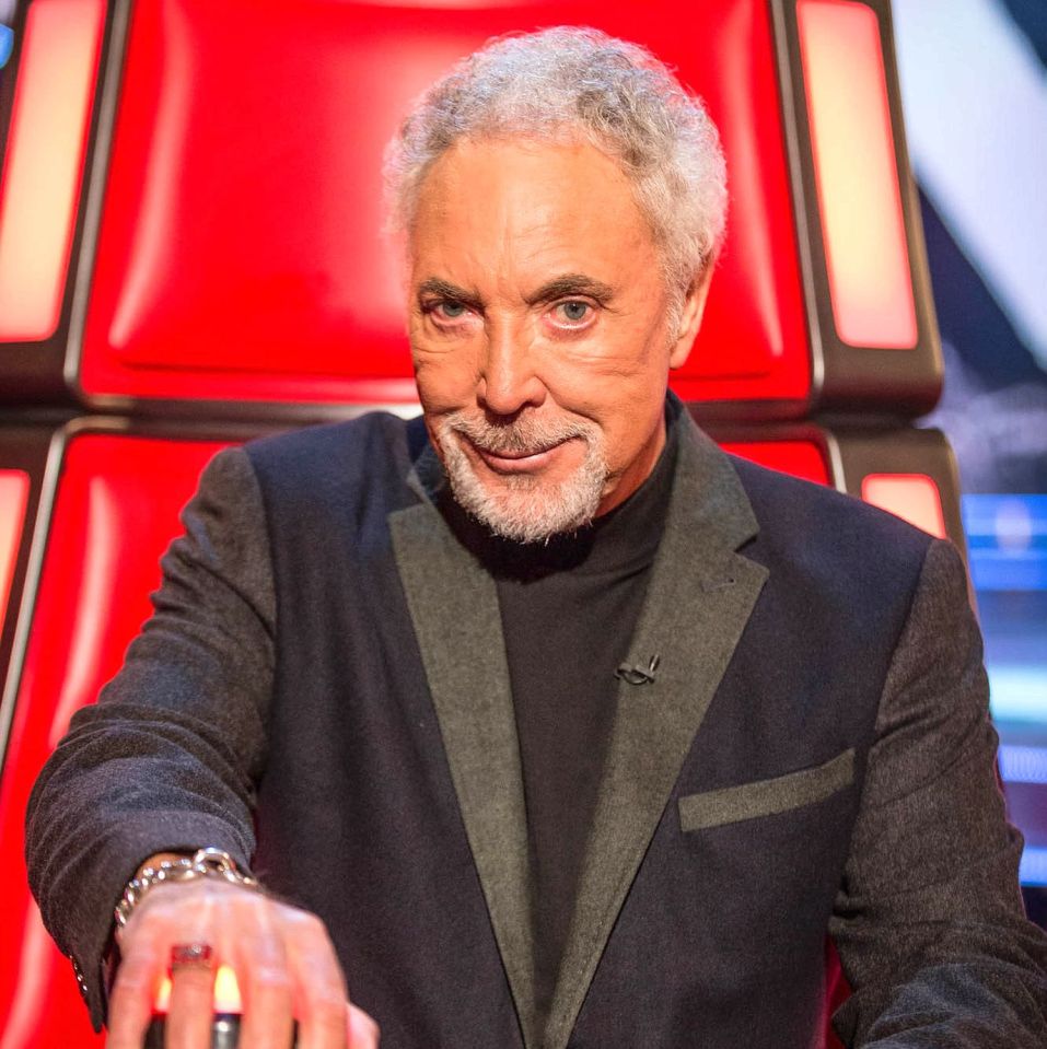 Pricey .... Voice judge Tom Jones 