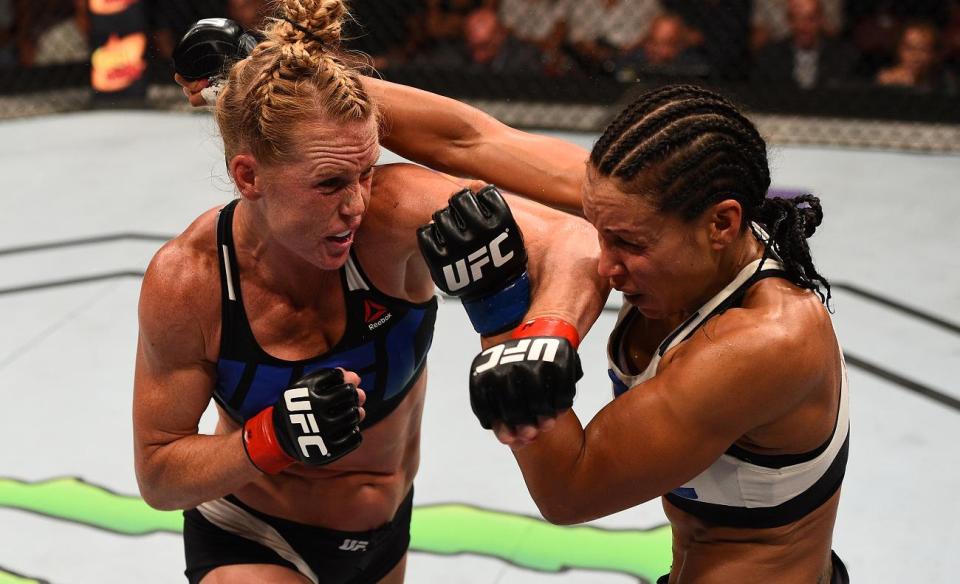 Striking pedigree: Holly Holm is a former world champion boxer