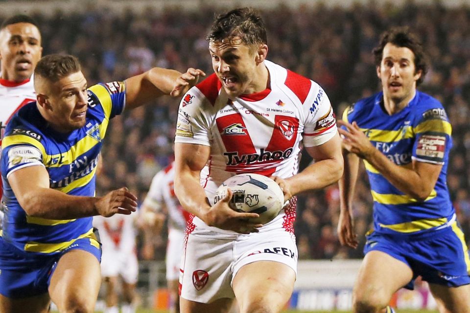 Jon Wilkin scores a try