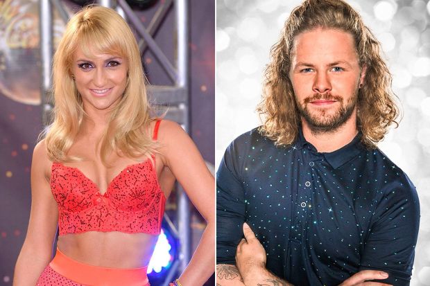 Fighting like cats and dogs . . . Aliona Vilani and Jay McGuiness