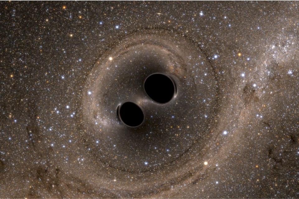 Collison of two black holes provided proof of the existence of gravitational waves 