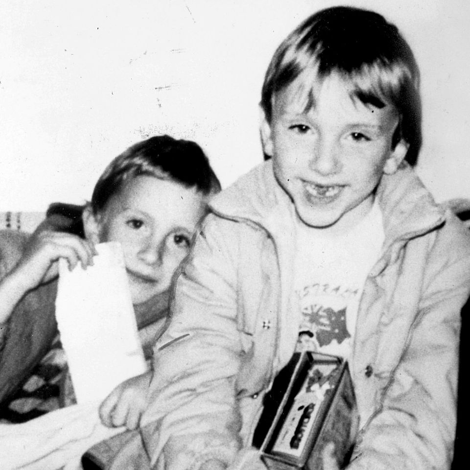 Her schoolboy sons Nicholas and Daniel were also slaughtered by Bamber