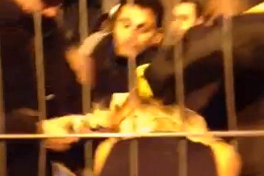 Billie Faiers Fight Outside A Club In London