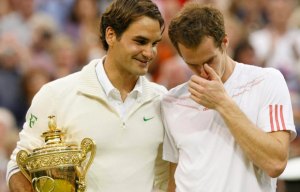 Andy Murray tells men it is good to cry like he did at Wimbledon after losing to Roger Federer