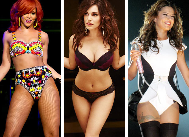 Rihanna, Kelly and Cheryl