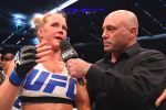 UFC commentator Joe Rogan was visibly shocked by Holly Holm's stunning KO of Ronda Rousey